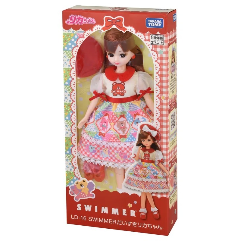 《 TAKARA TOMY 》  莉卡娃娃 Swimmer聯名莉卡