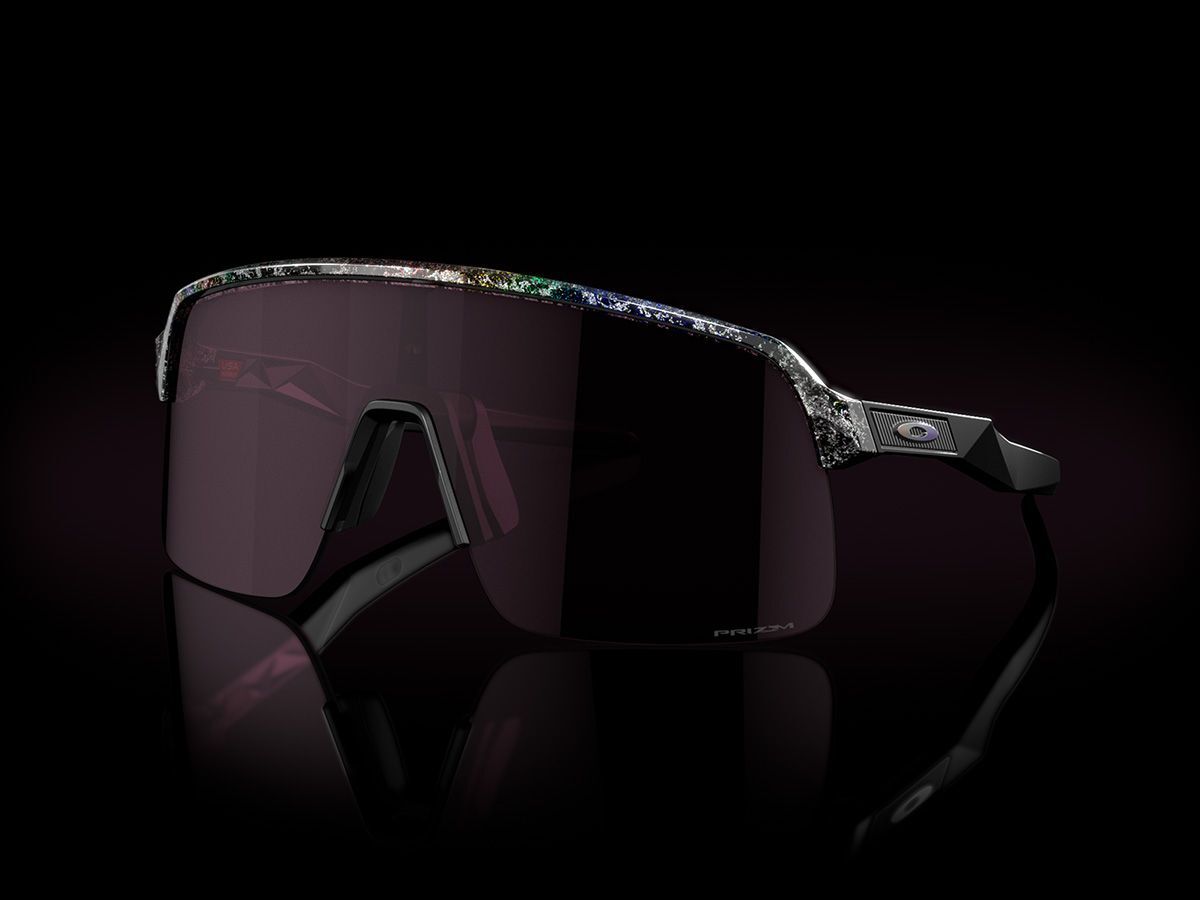 Oakley Sutro Lite Prizm 運動休閒太陽眼鏡, 宇宙星鏡框, 深紫鏡片