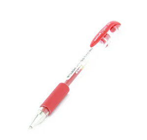 三菱 UM-151  防水雙珠啫喱筆 - 紅色  0.38mm 507375750