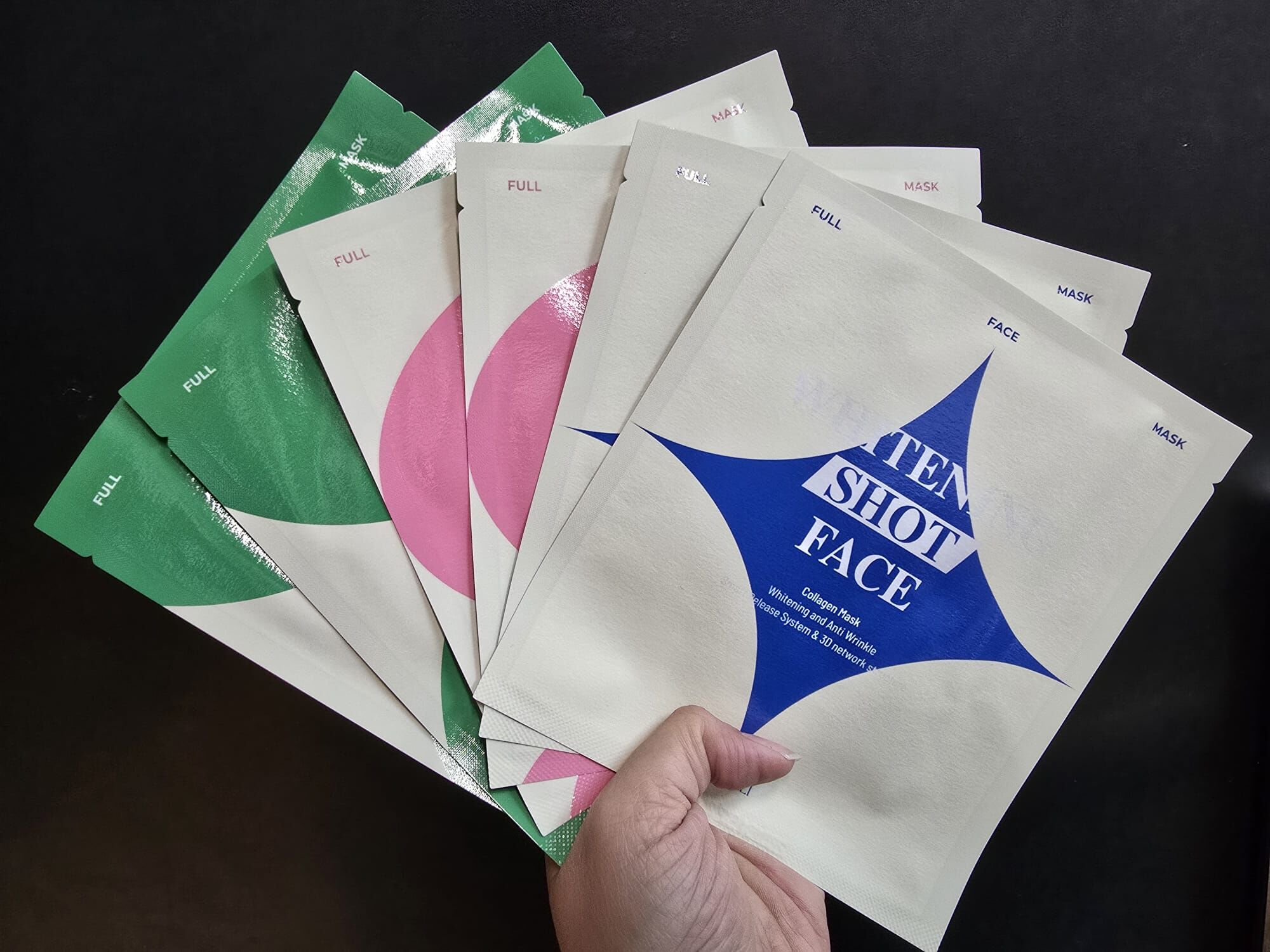 𝐌𝐢𝐥𝐥𝐢𝐌𝐢𝐥𝐥𝐢全臉膠原蛋白面膜6 片
