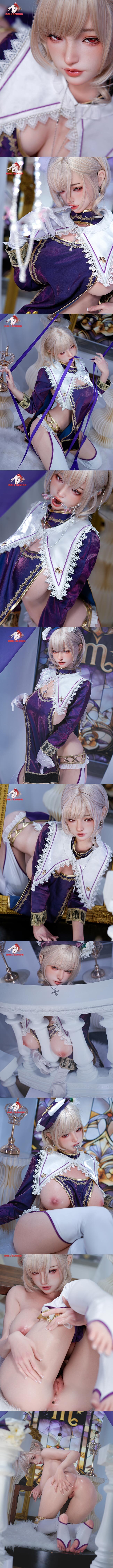 娃娃學姐 十二星座之處女座 薇爾格 全矽膠 165cm皮紋款 silicone sex doll with skin texture