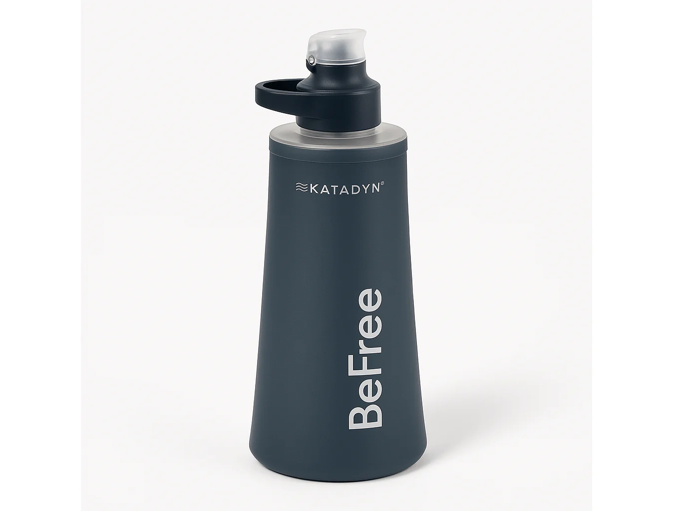 KATADYN  BeFree AC 個人隨身濾水器 1.0L 岩石藍 BeFree AC Filter 1.0L Slate Blue KT8021402 [HappyOutdoor]