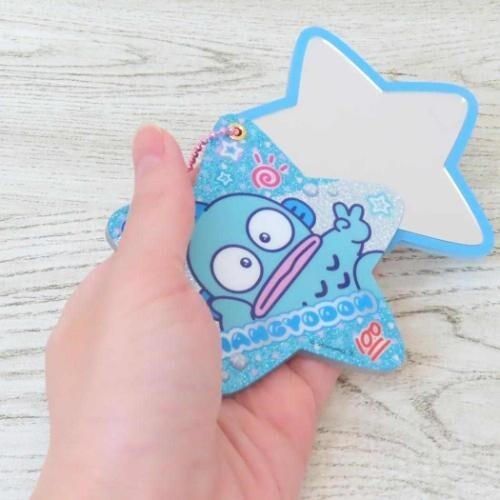 Sanrio Hangyodon水怪 魚人 手鏡 心跳回憶系列 #B3