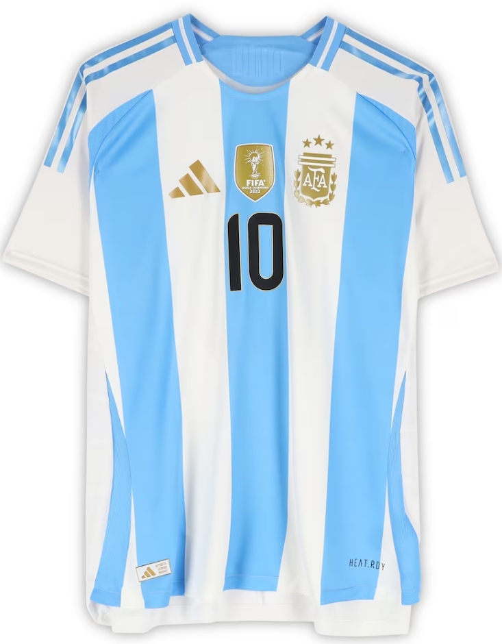 Lionel Messi Argentina National Team Autographed 2024 adidas Authentic Jersey