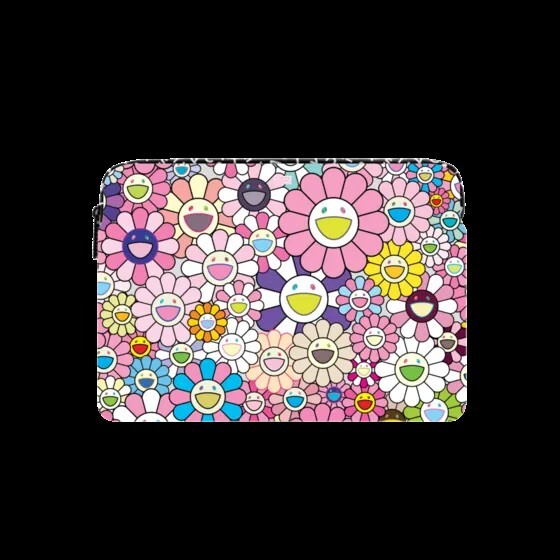 Takashi Murakami FLOWERS BLOOM (PINK) Laptop Sleeve (Small 13")