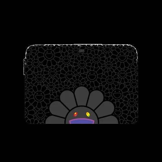 Takashi Murakami SMILE (BLACK) Laptop Sleeve (Small 13")
