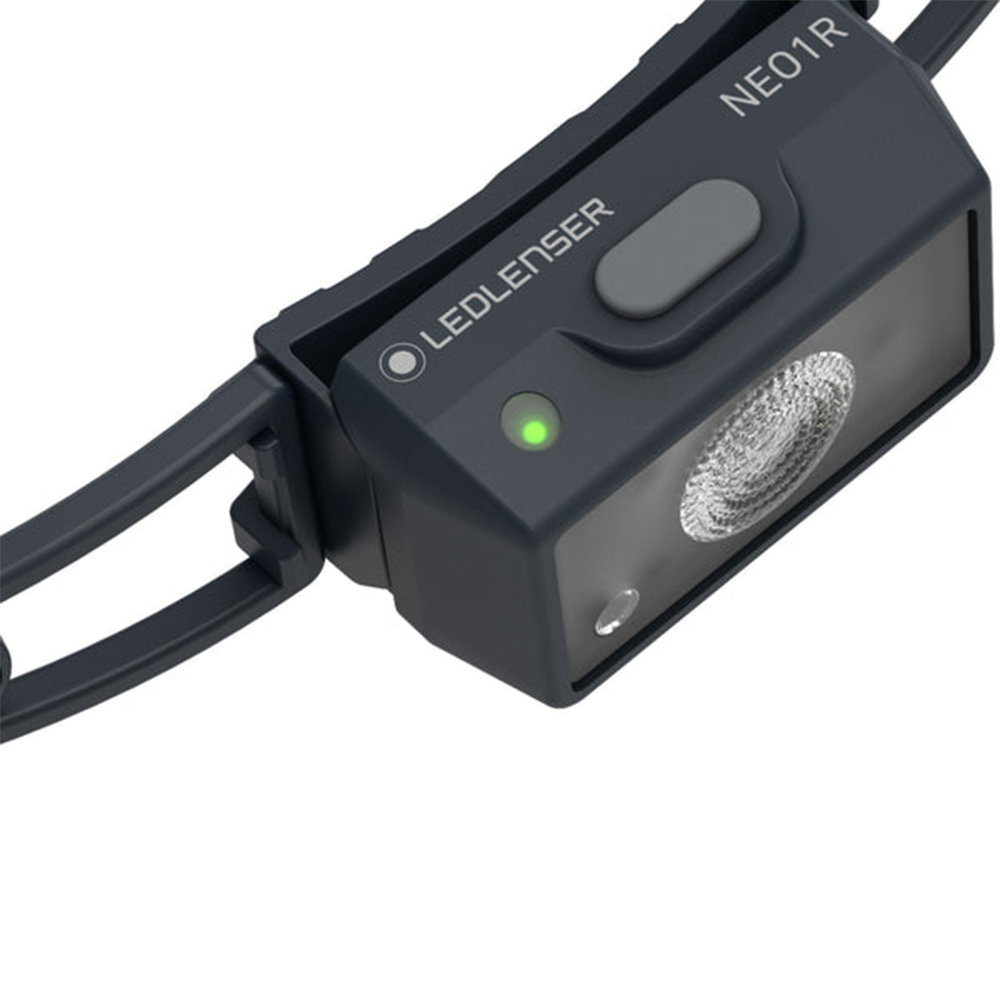 德國 Ledlenser NEO 1R 502712 輕量充電式慢跑頭燈 黑灰