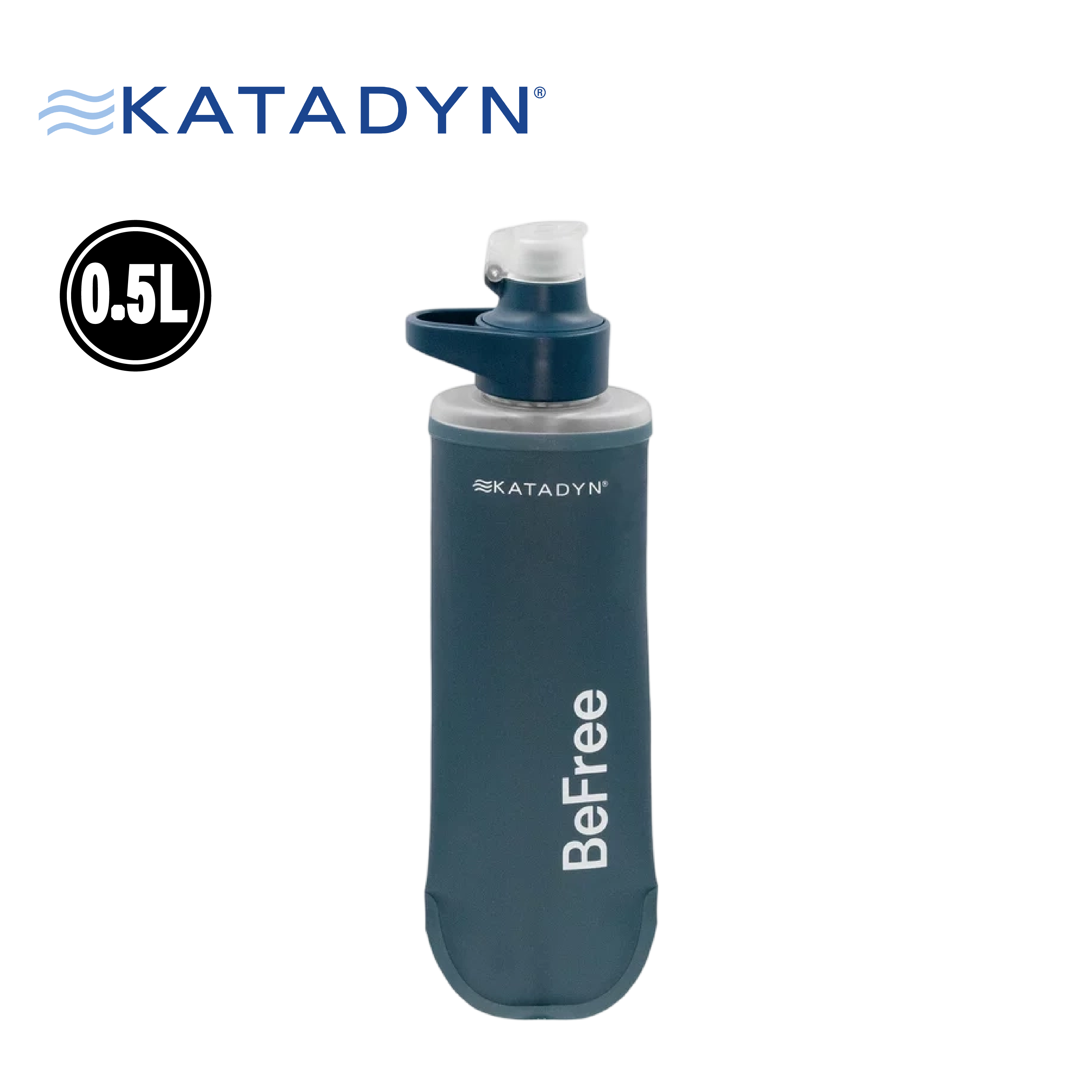 KATADYN 瑞士 BeFree AC 0.5L 濾水器 (岩石藍) 59KD8021401