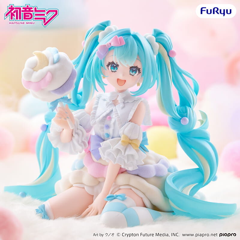 預購26/10 FuRyu 代理版 景品 初音未來 melffy 棉花糖Ver.