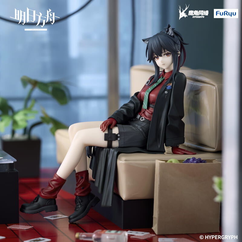 預購26/10 FuRyu 代理版 景品 明日方舟 泡麵蓋 德克薩斯 意志Ver.