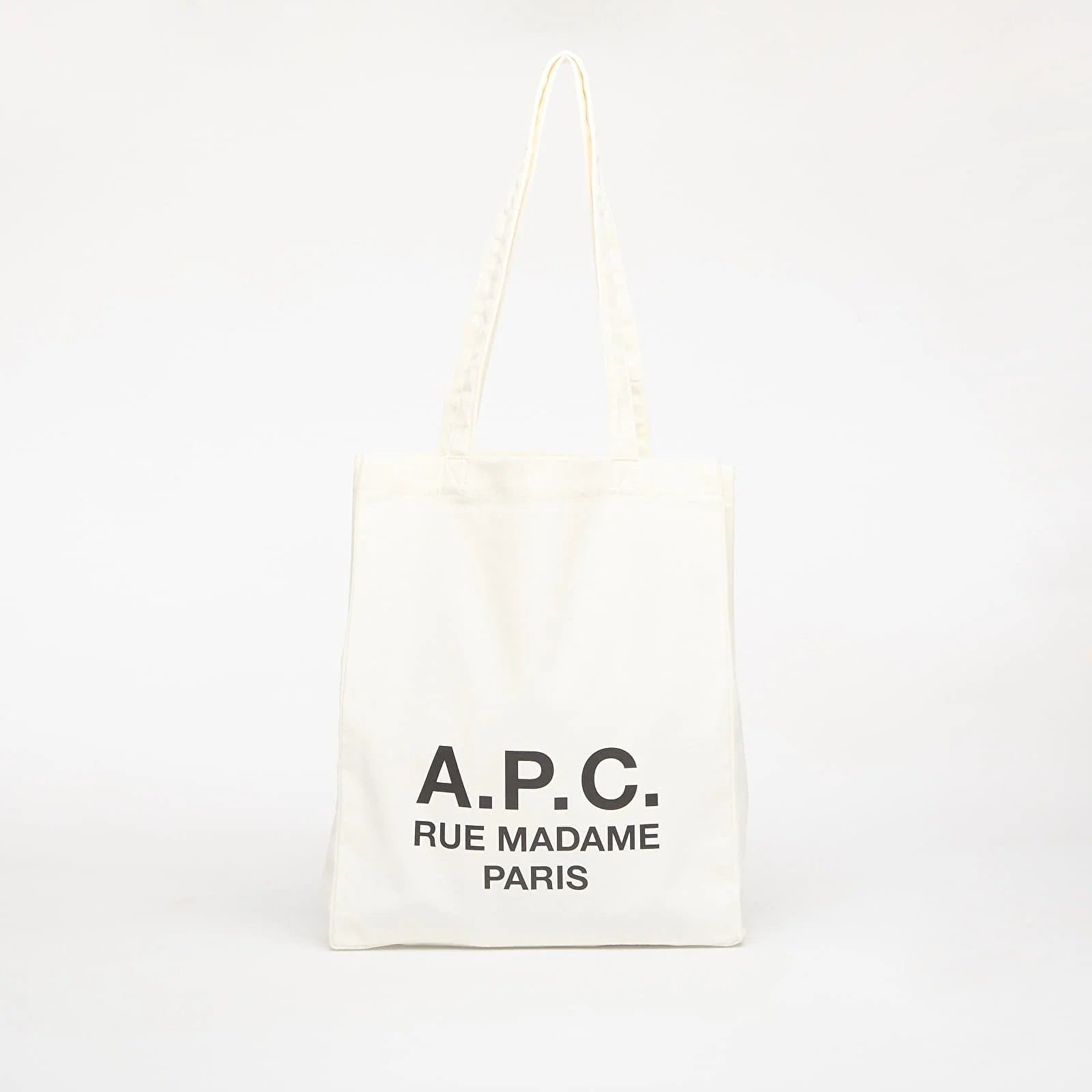 1FF0101-180 [A.P.C.] Tote Bag Rue Madame White #COHMN-M67064-AAD (B-EU-E)