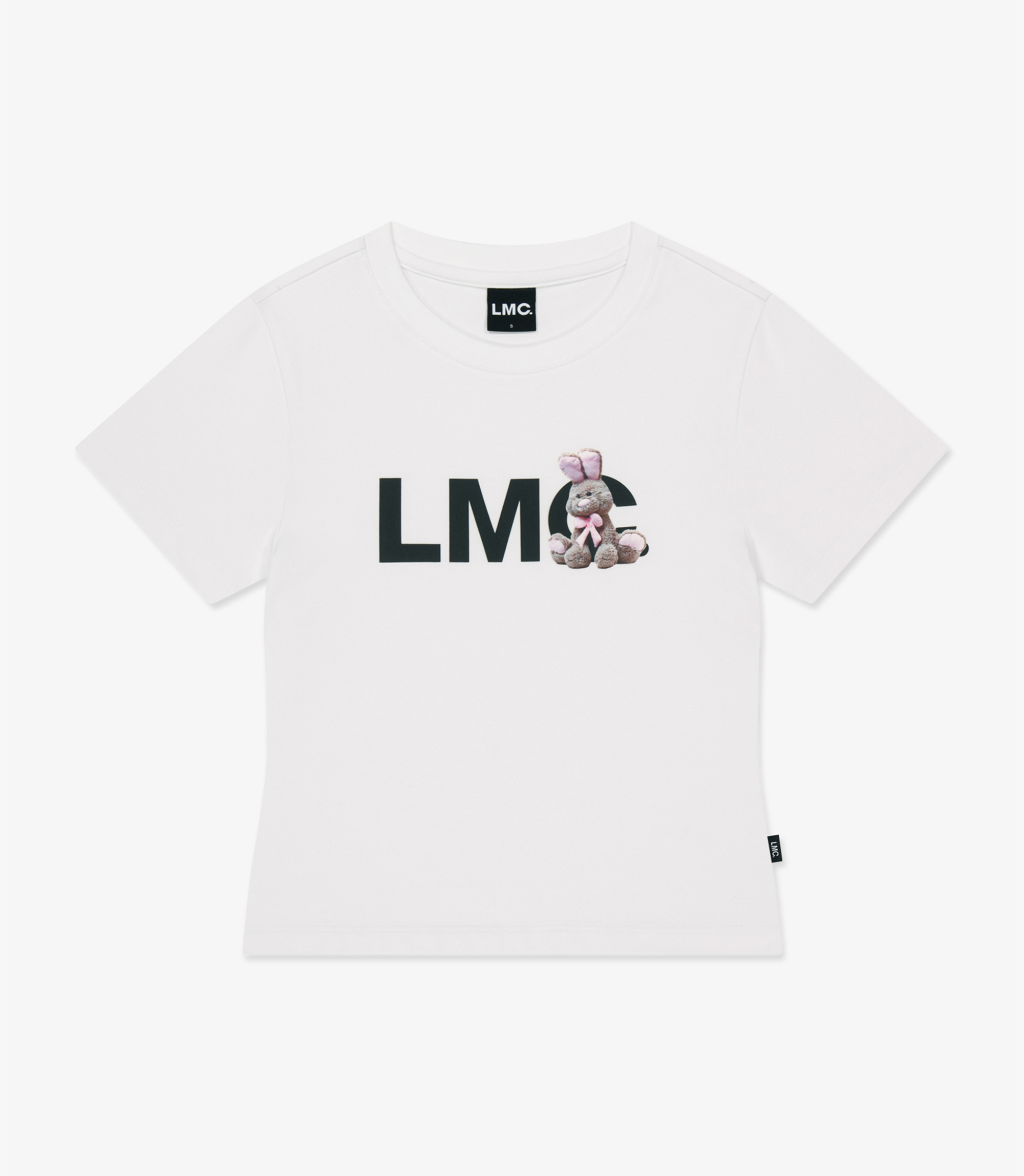 LMC 女款可愛兔子短袖T恤(白)