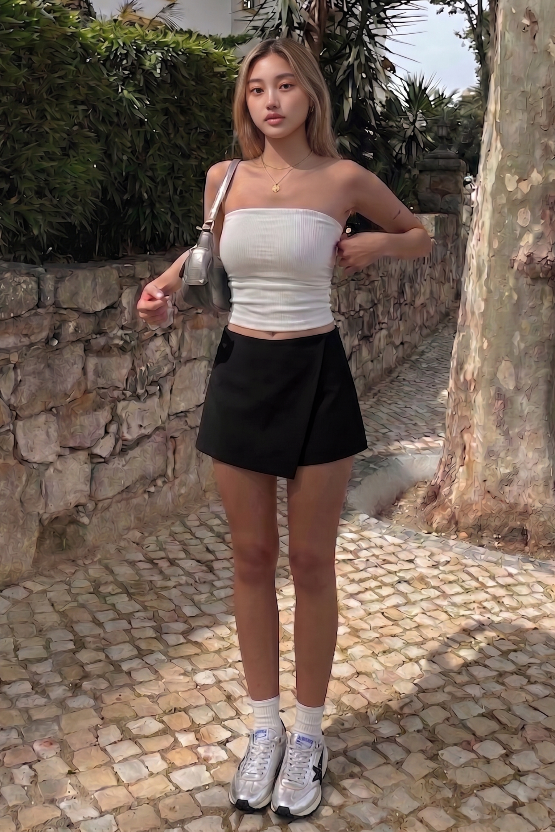 Souple Essentiel Clean-Seam Stretch Mini Skort