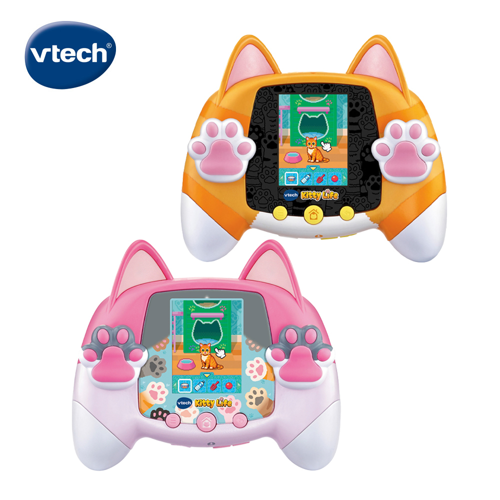 Vtech 貓咪寵物互動遊戲機-2色