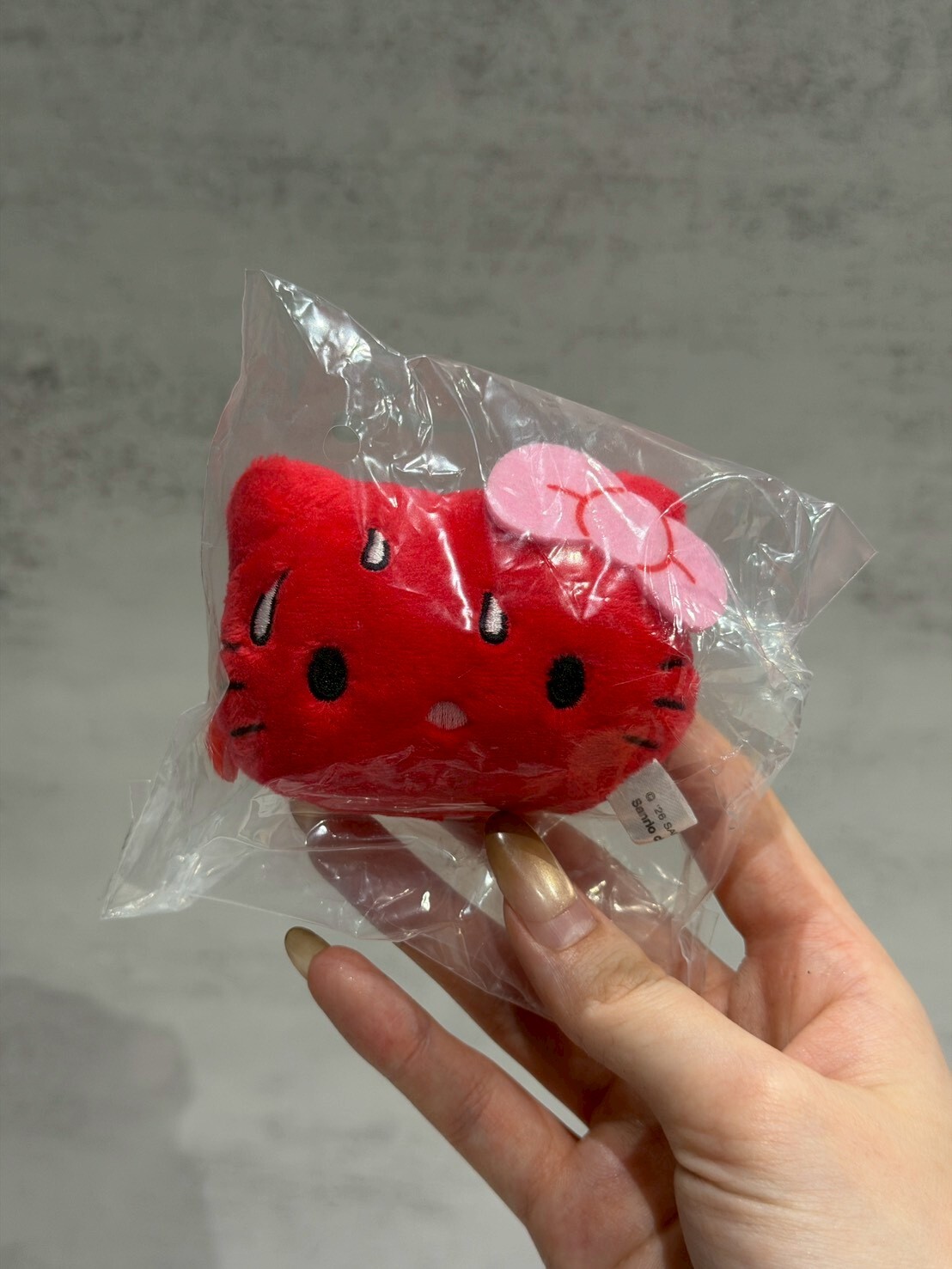 三麗鷗 辣椒限定款 毛絨娃娃吊飾 Hello Kitty 酷洛米 美樂蒂 大耳狗
