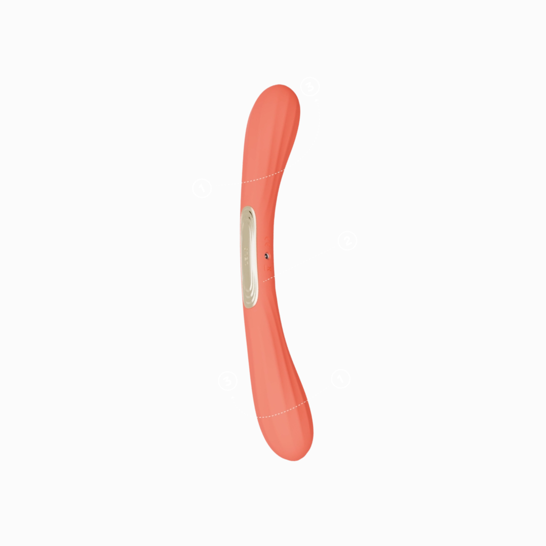 LELO Boomerang APP 智能雙頭震動器 橙色
