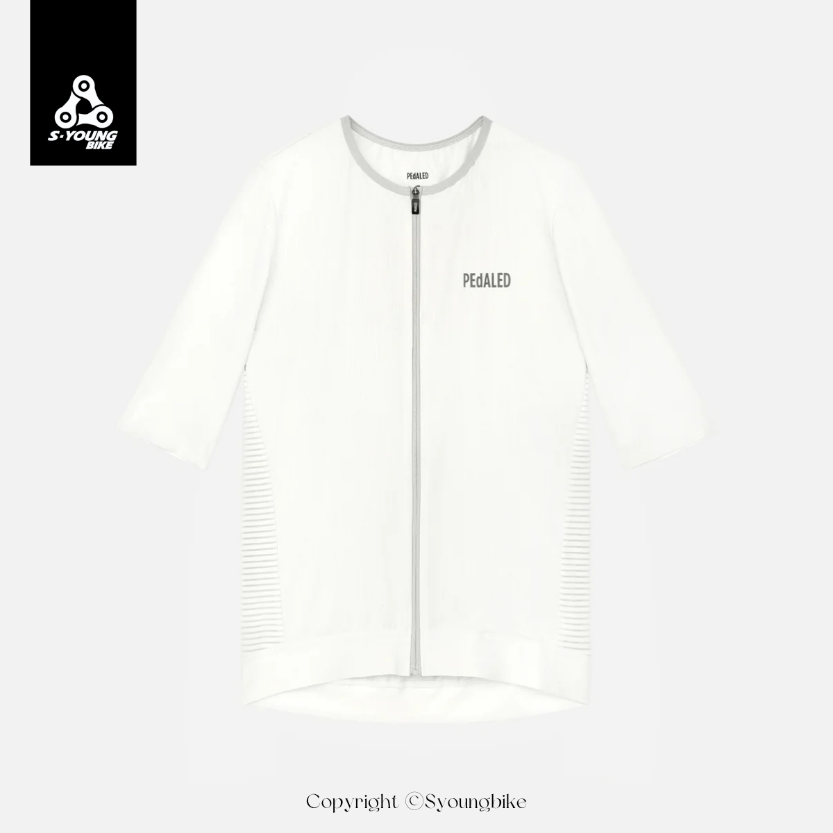 【PEdALED】Element Aero Jersey 男短袖車衣 / White