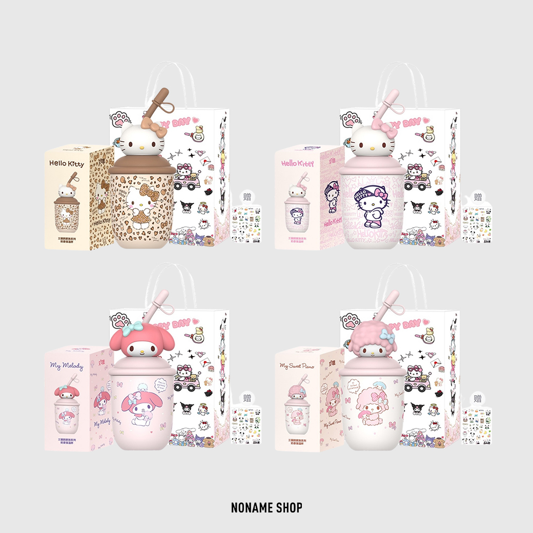 SANRIO 三麗鷗 正版授權 保溫杯 吸管杯 380ml 四款