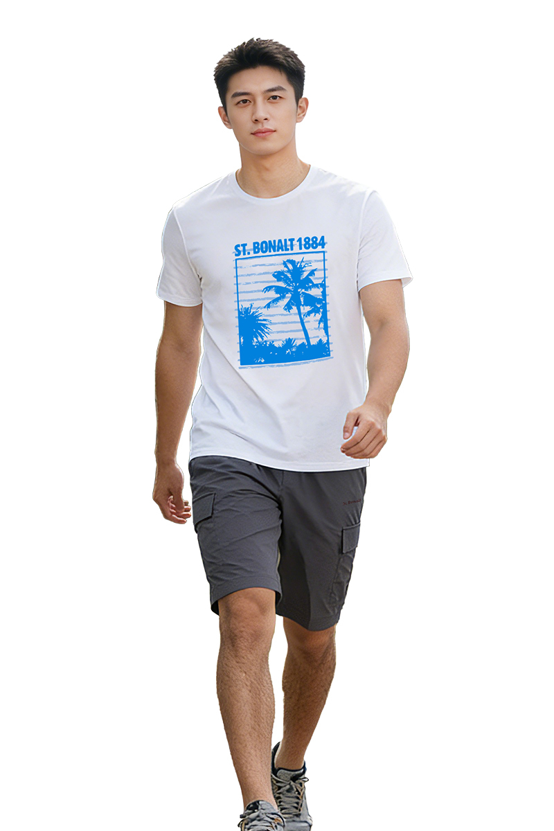 單色超涼爽彈力速乾休閒短褲｜男款 7185 (涼爽、吸濕排汗、速乾褲、短褲)