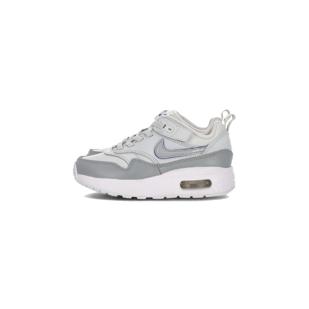Nike Air Max 1 Easyon Se PS 中童 童鞋 灰藍色 魔鬼氈 氣墊 休閒鞋 HF0964-001