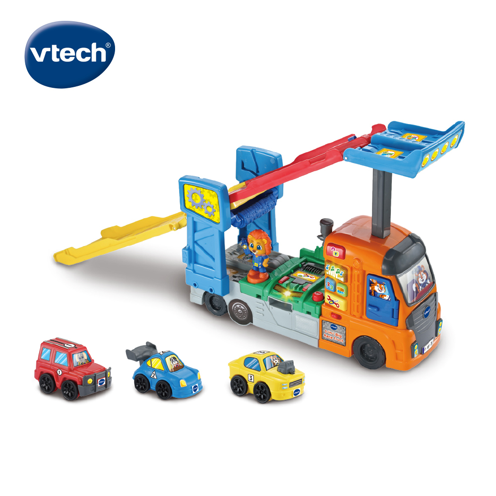 Vtech 嘟嘟車系列-3合1變形運輸車站組