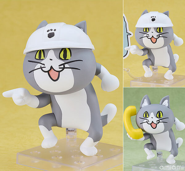 預訂1月 Good Smile Company  2398黏土人 工作貓  Nendoroid Working Cat Pre-order