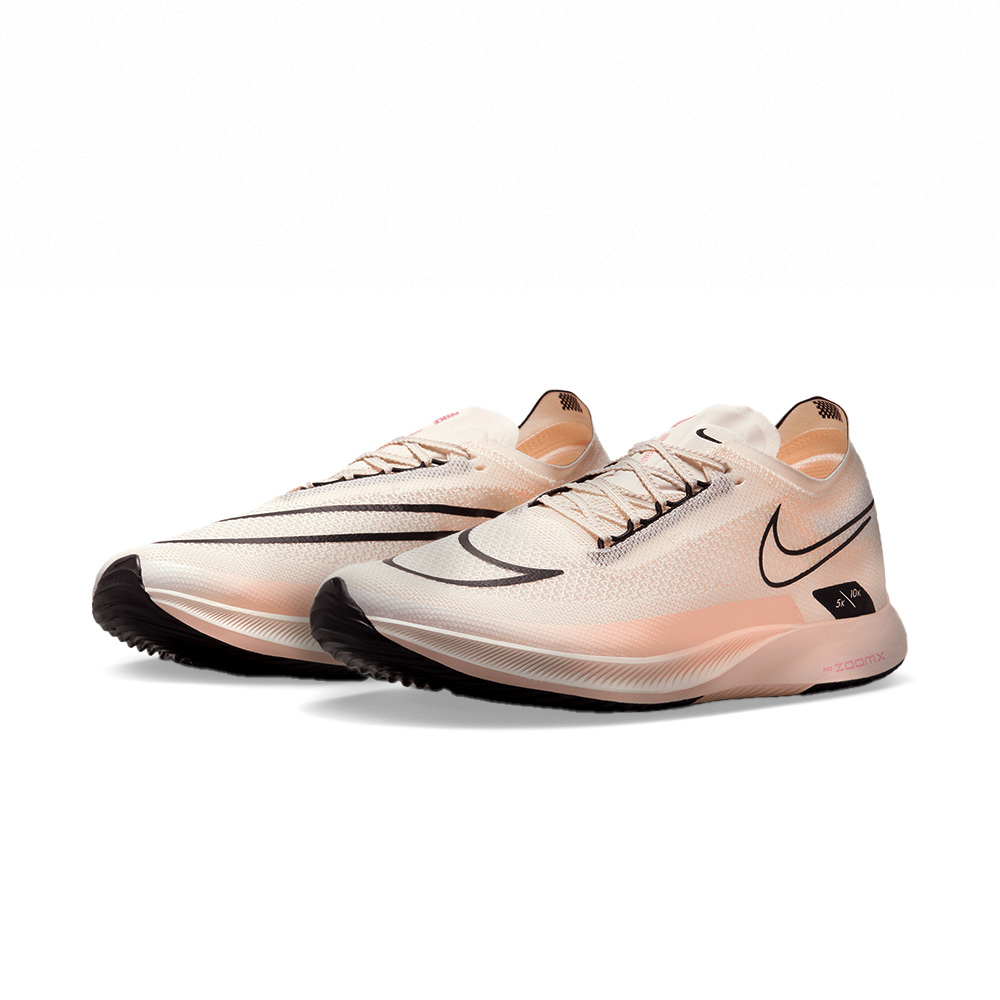 Nike ZoomX Streakfly 男鞋 米白橘黑色 輕量 針織 襪套 運動 慢跑鞋 DJ6566-105