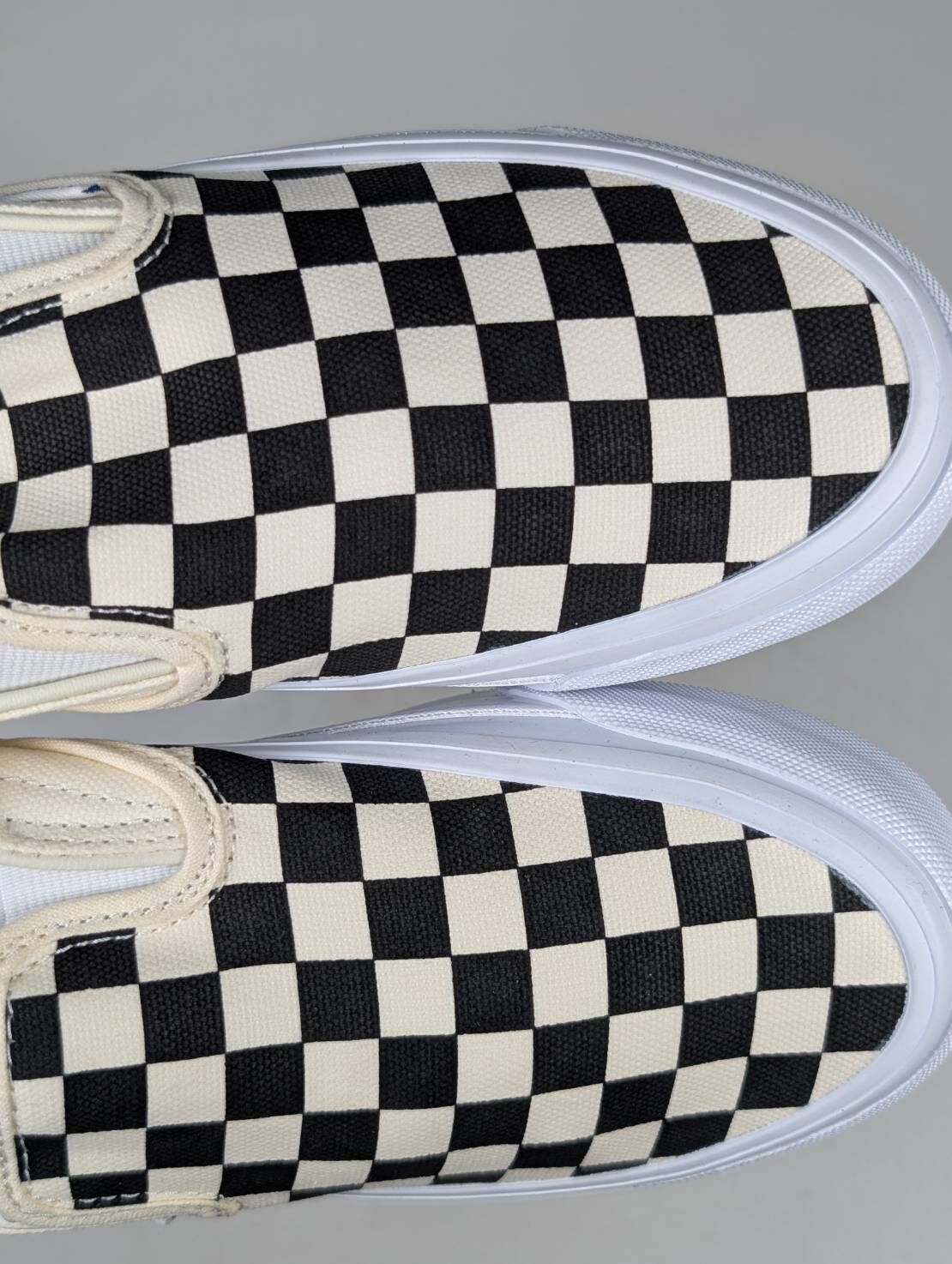 微瑕疵-右腳泛黃色差 VN000CSE2BO M5.5 Vans Slip-On Reissue 98 棋盤格 懶人鞋 男女