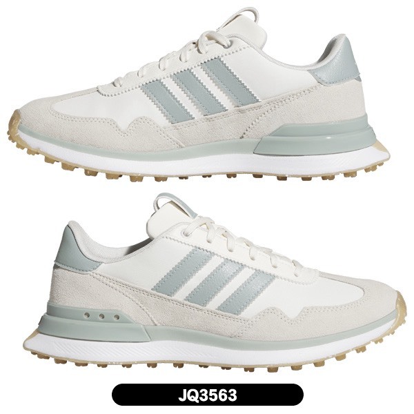 adidas W S2G 26 TEX 女鞋(無釘) #JQ3563 ,白/綠
