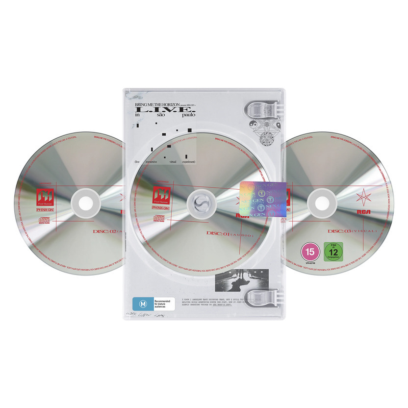 Bring Me The Horizon《L.I.V.E. In Sao Paulo Live Immersive Visual Experience》（2CD + DVD）