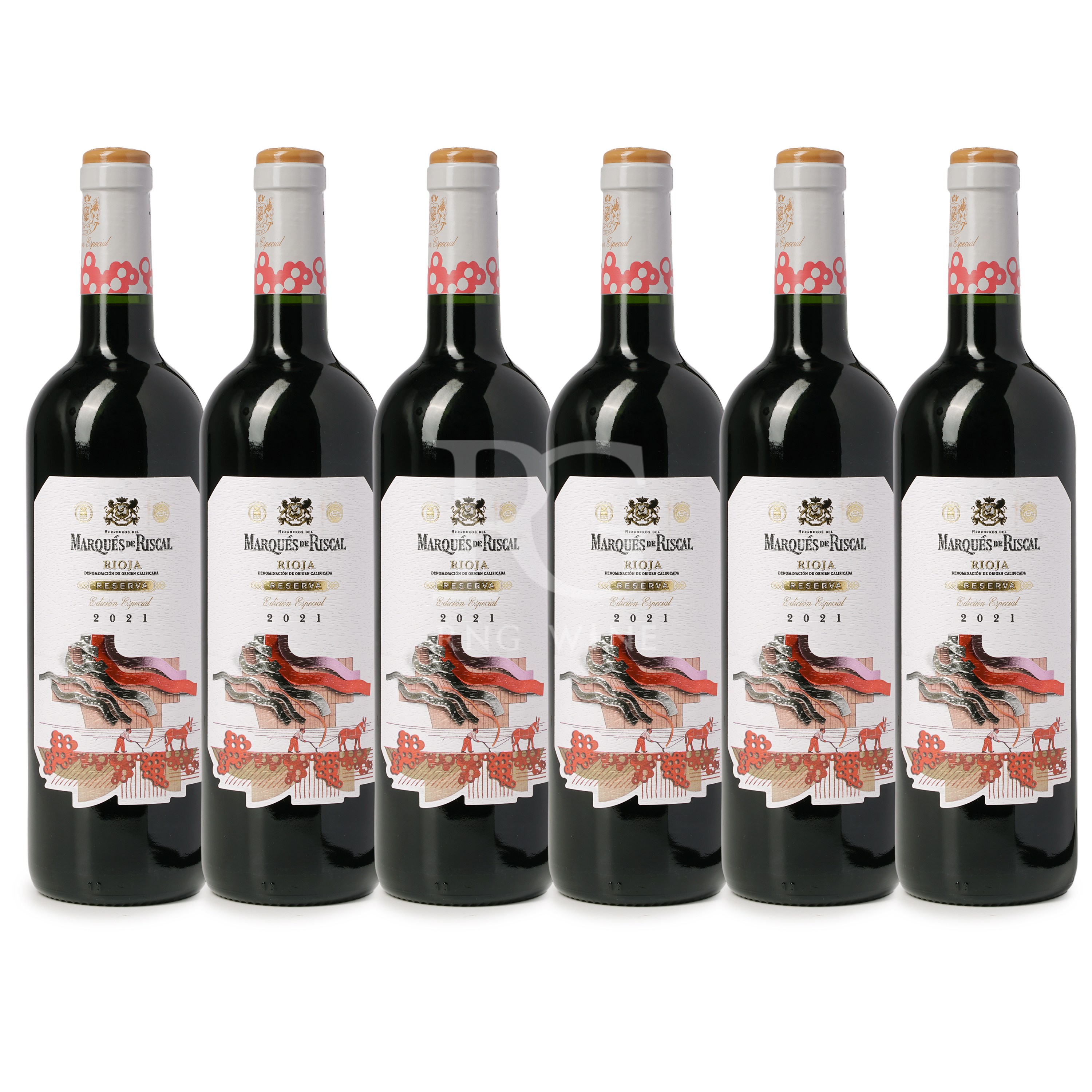 Marques De Riscal Risk All Reserva Special Edition 2021 - 6 Bottles Pack