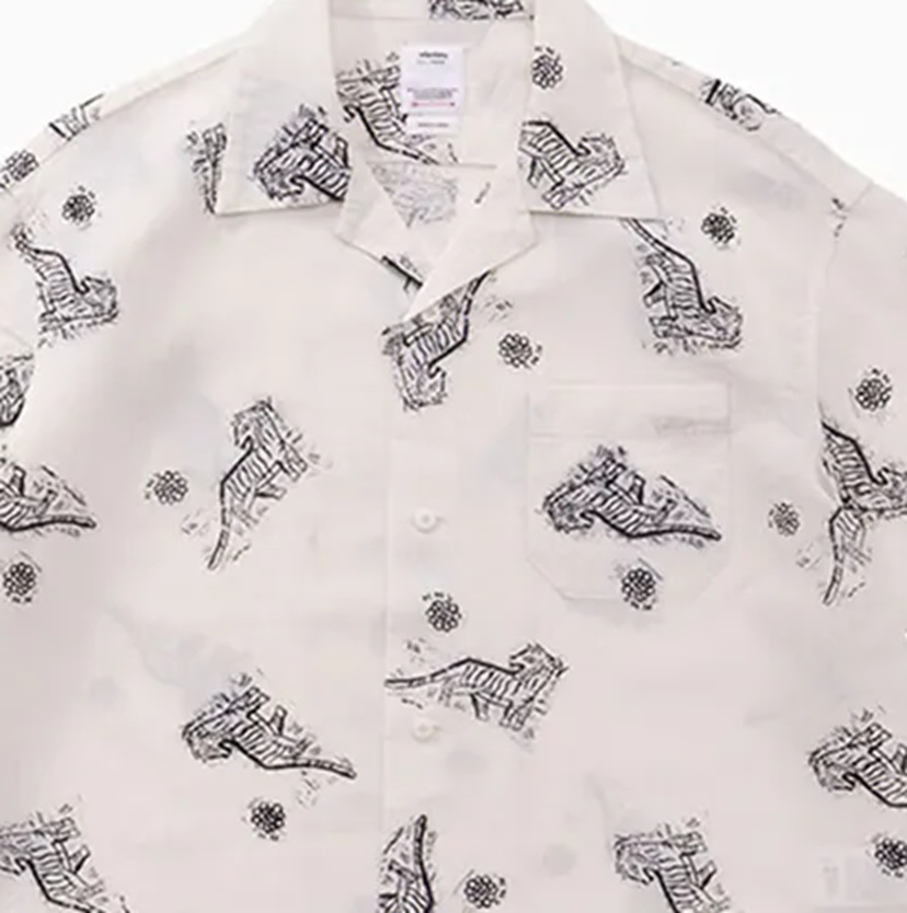 VISVIM 2026 S/S COPA SHIRT S/S *WOOL/LINEN - WHITE PRE ORDER ITEM (預訂中)