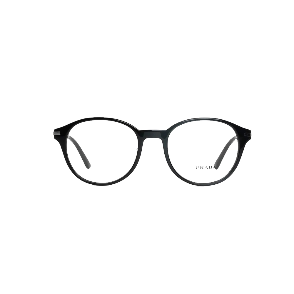 【PRADA】VPR13WF 1AB1O1-51mm光學眼鏡♦(黑)