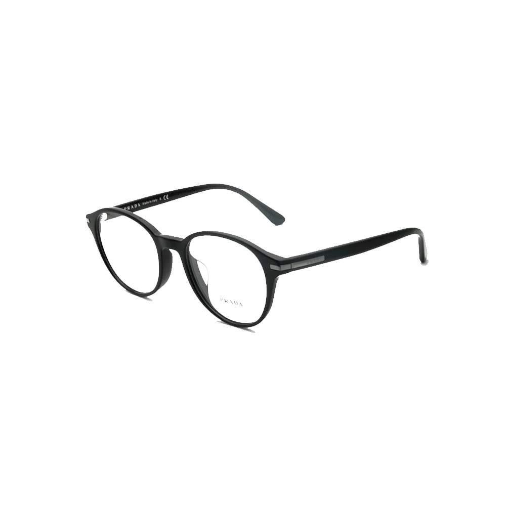 【PRADA】VPR13WF 1AB1O1-51mm光學眼鏡♦(黑)
