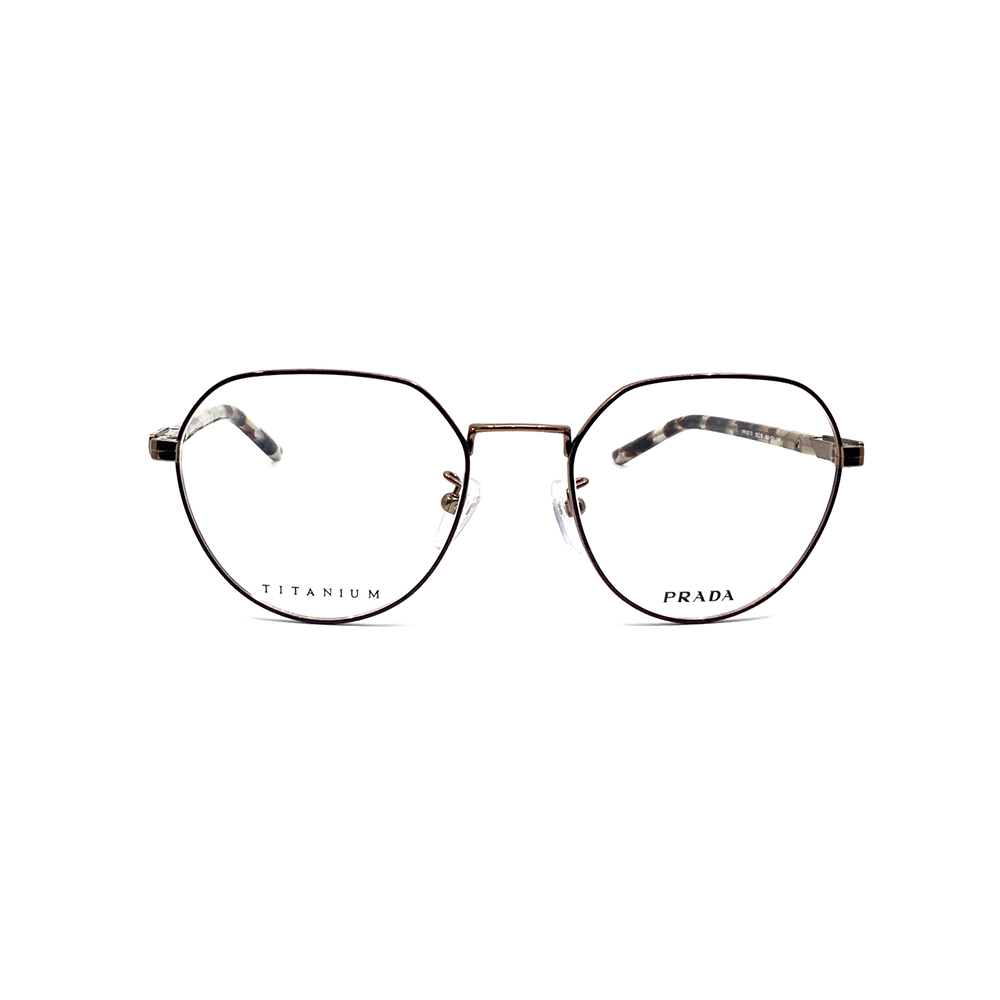 【PRADA】VPR62YVD 4001O1-53mm光學眼鏡♦(櫻桃紅/粉金)