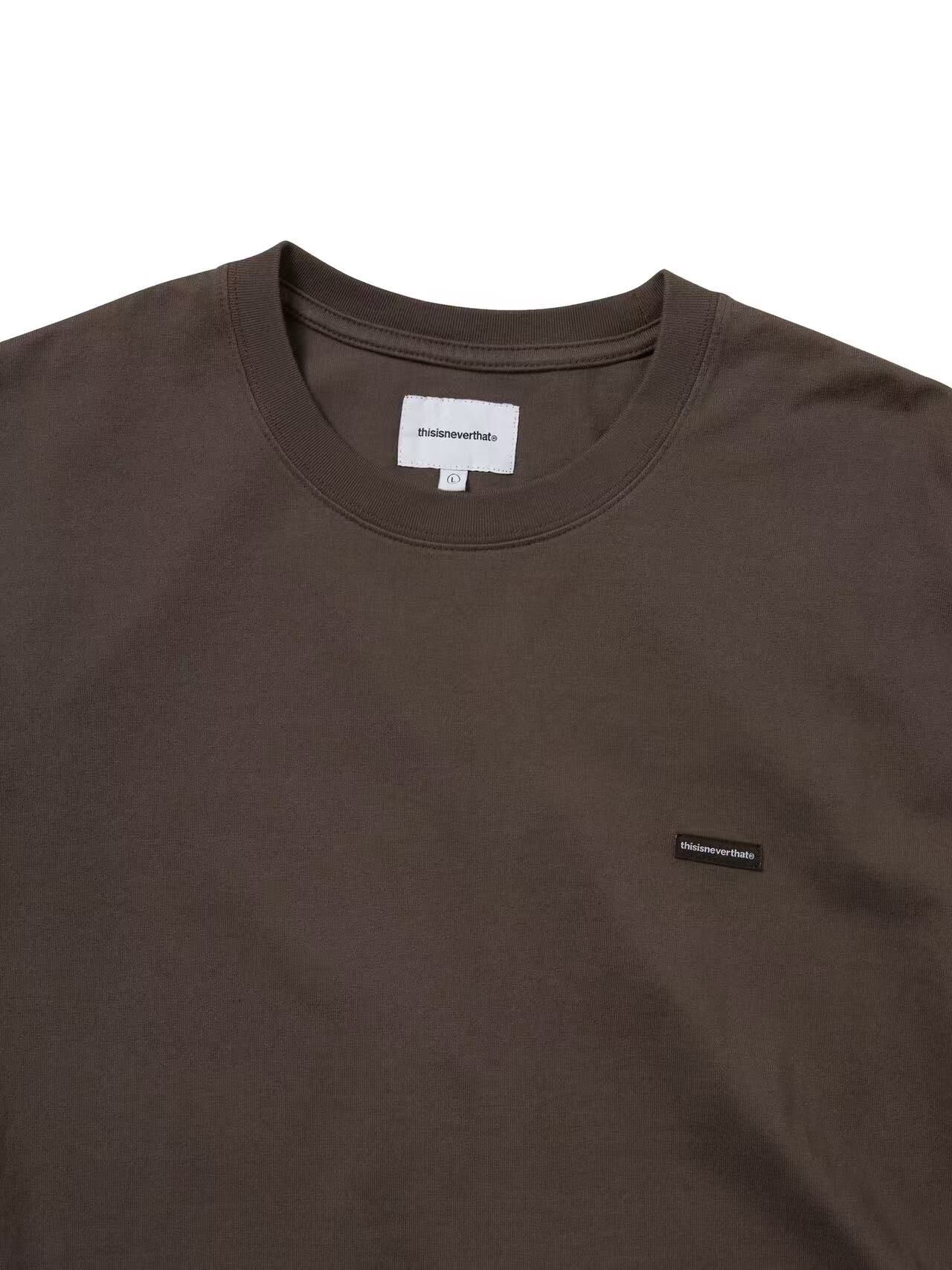 THISISNEVERTHAT CLASSIC HDP TN260TTSST02 TEE DARK BROWN