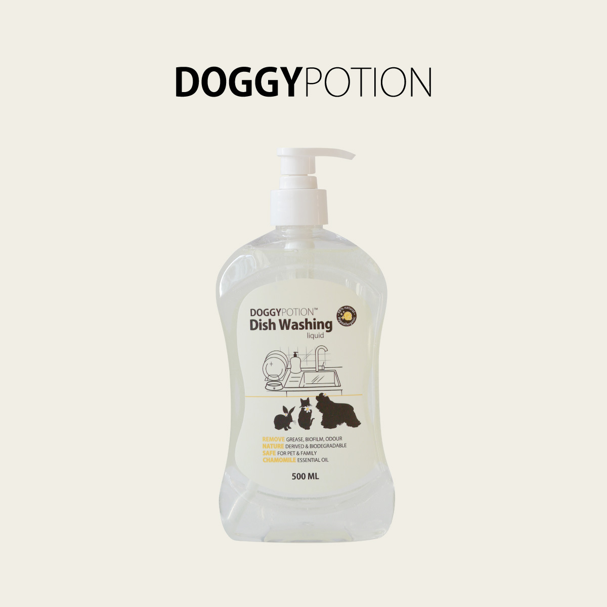 寵物天然洋甘菊洗碗精｜DOGGYPOTION