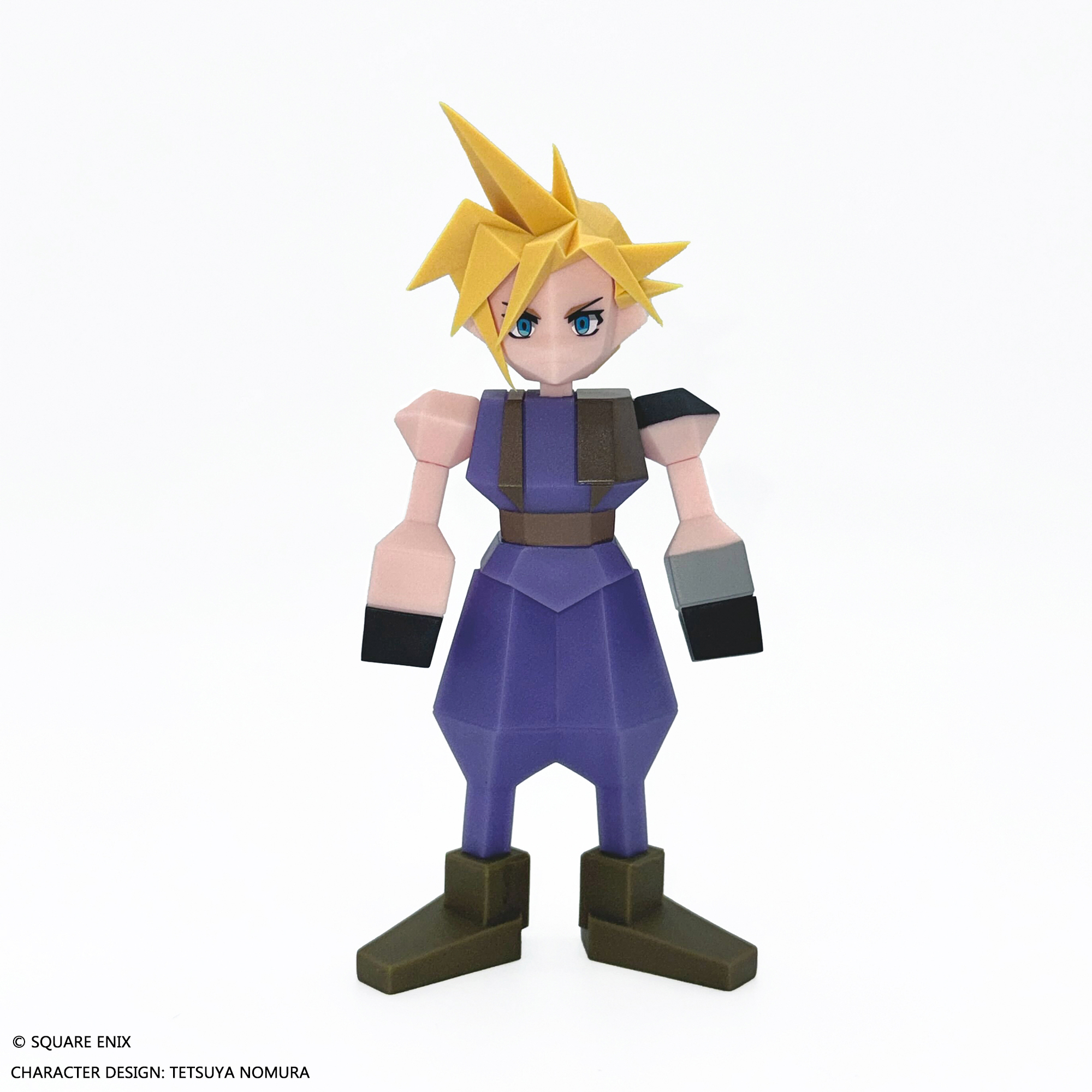 《最終幻想 VII》多邊形軟乙烯基人物 Cloud Strife