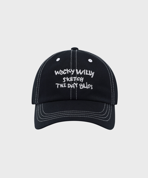 0512WW45-KOREATRIP-CLTH-WACKY WILLY 明線球帽（A45）