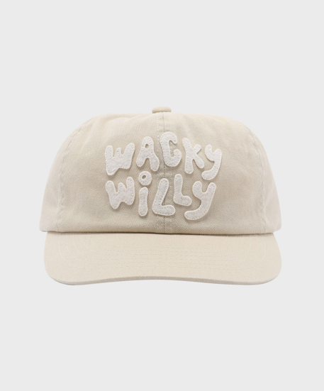 0512WW46-KOREATRIP-CLTH-WACKY WILLY Appliqué Logo 半彎簷帽（A46）