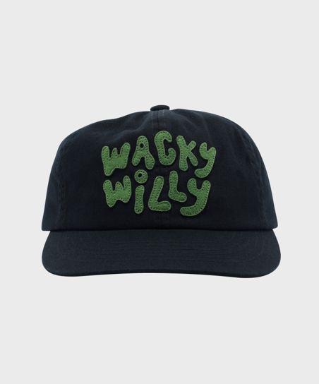 0512WW46-KOREATRIP-CLTH-WACKY WILLY Appliqué Logo 半彎簷帽（A46）