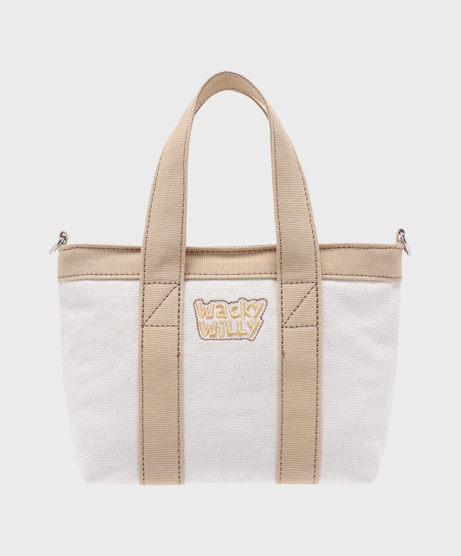 0512WW50-KOREATRIP-CLTH-WACKY WILLY 帆布迷你Tote Bag（A50）