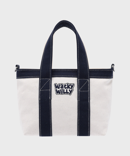 0512WW50-KOREATRIP-CLTH-WACKY WILLY 帆布迷你Tote Bag（A50）