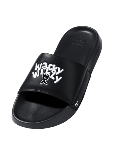0512WW54-KOREATRIP-CLTH-WACKY WILLY LOGO簡約拖鞋（A54）