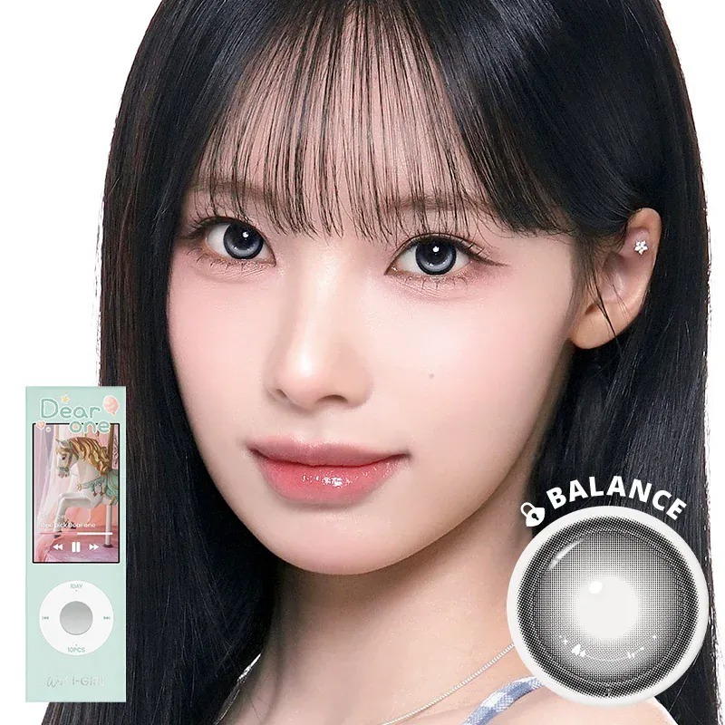 [RESCENE Woni 同款] I-GIRL One Pick Dear One 1 Day Dear Gray｜日拋彩妝矽水凝膠隱形眼鏡｜每盒10片