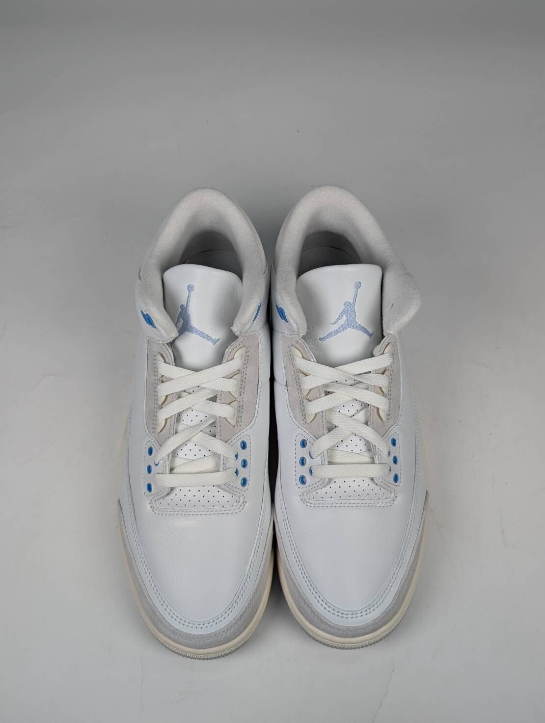 微瑕疵-左右腳外側刮痕 CT8532-101 M11 Air Jordan 3 "Lucky Shorts" 幸運短褲 白藍 男鞋