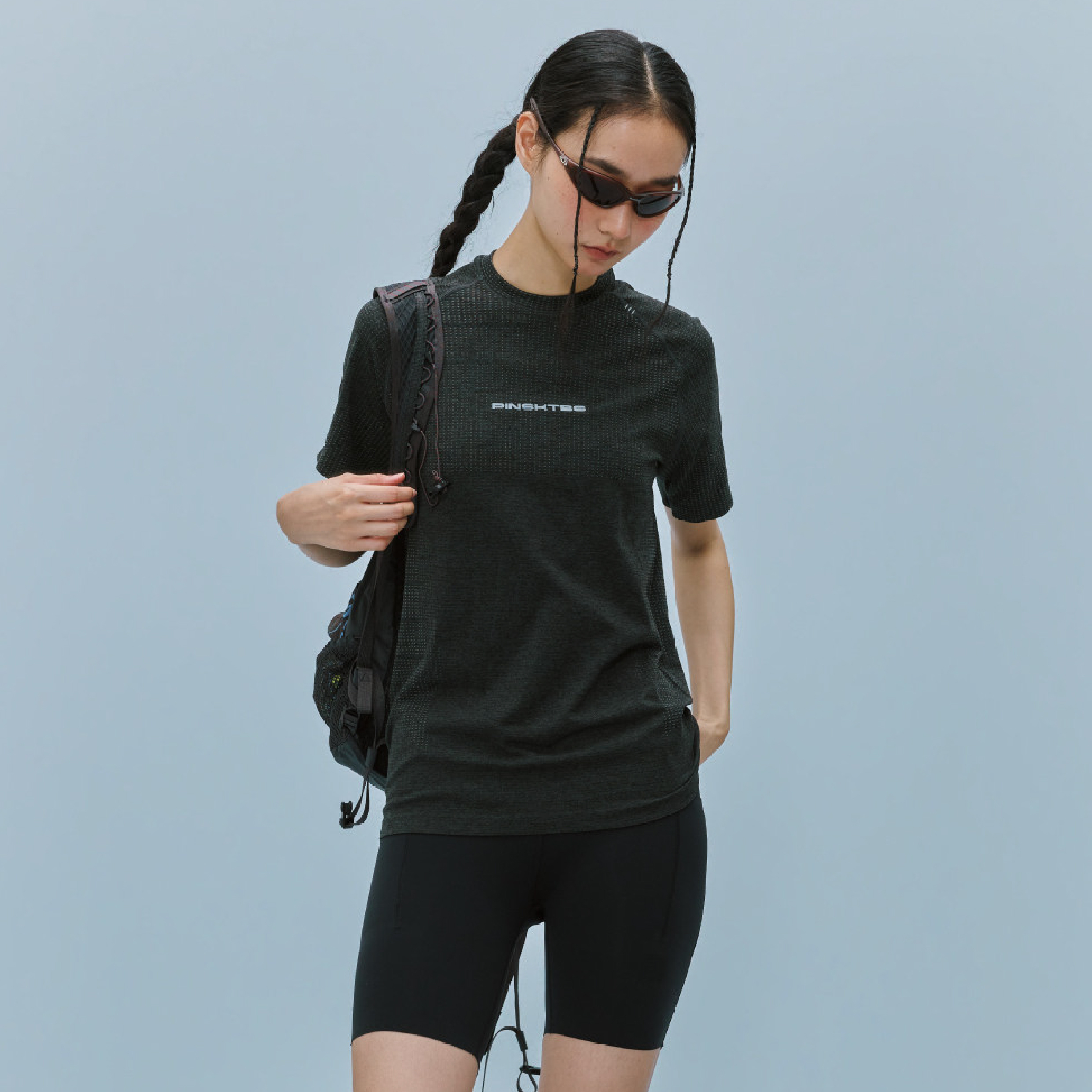 PIN SKTBS Seamless Knitting Tee 無縫針織短Tee [P-T3826]