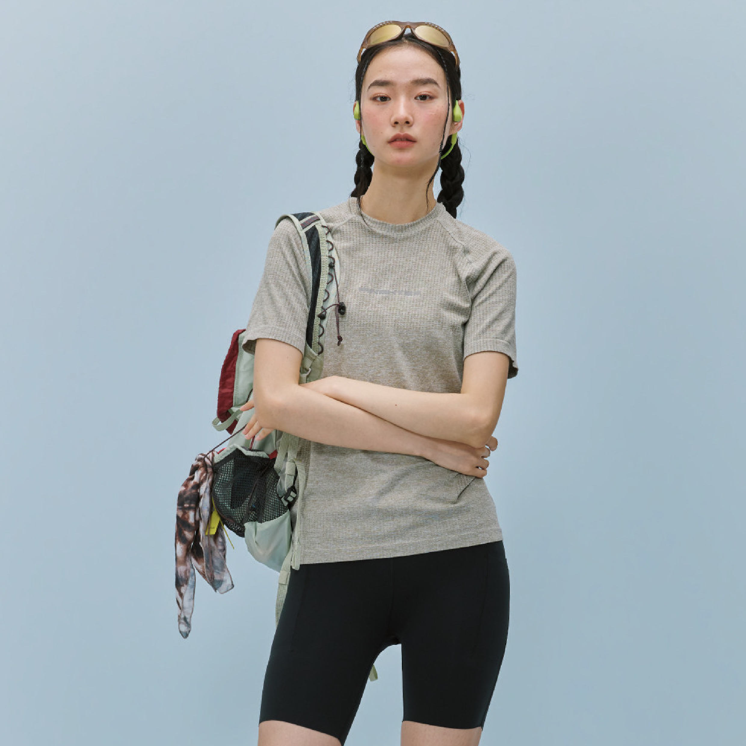 PIN SKTBS Seamless Knitting Tee 無縫針織短Tee [P-T3826]