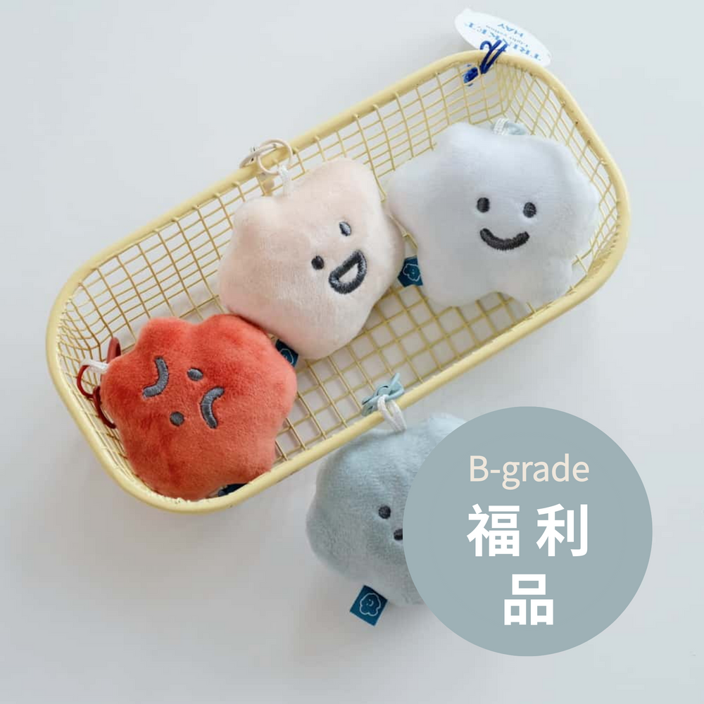 (福利品) 迷你娃娃吊飾 喜寶 怒君 小哀 樂樂