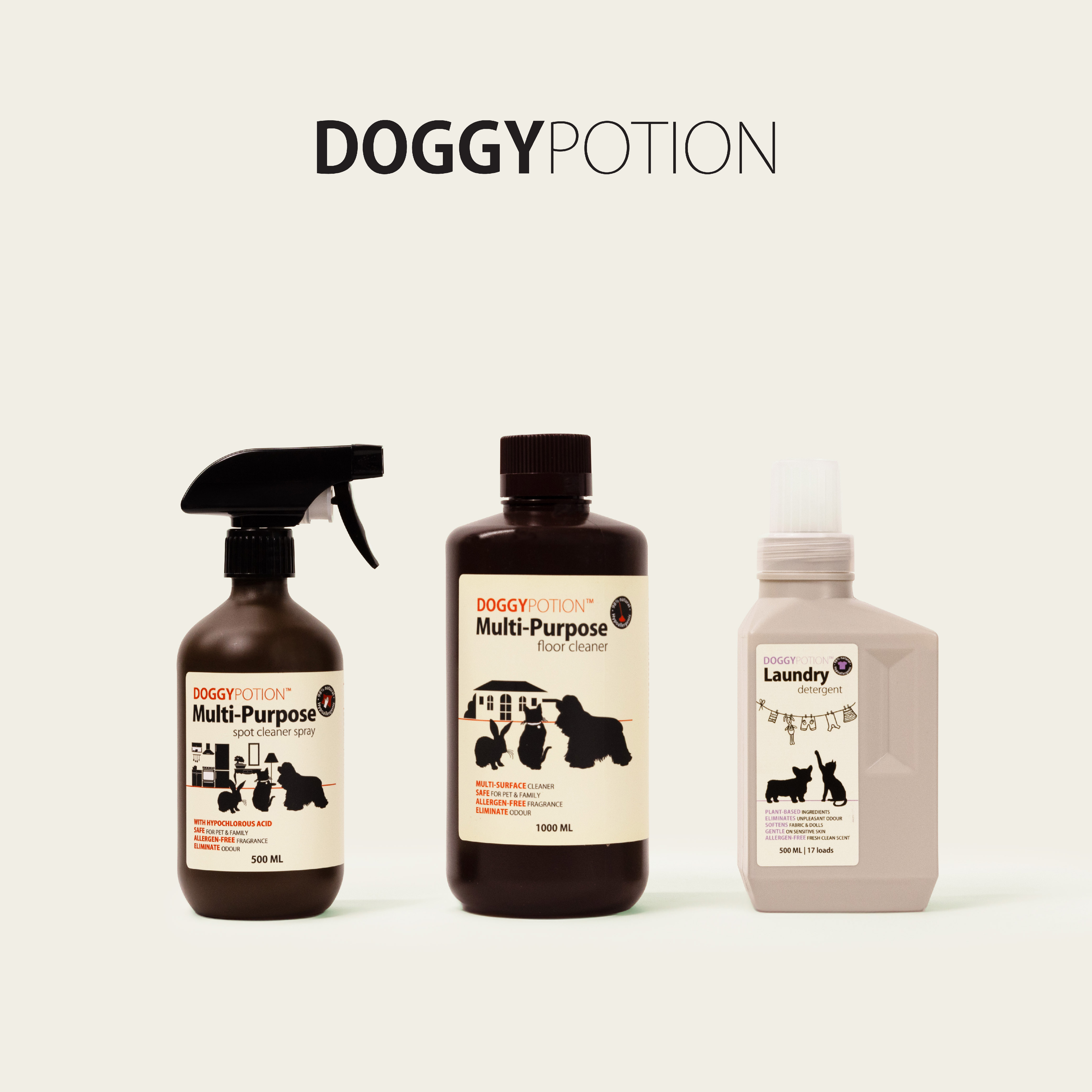 寵物天然除臭地板清潔劑｜DOGGYPOTION